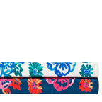 Graphic Gerbera Machine Washable Rug | Fuchsia