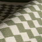Monda Moroccan Bohemian Hand Woven Rug | Green