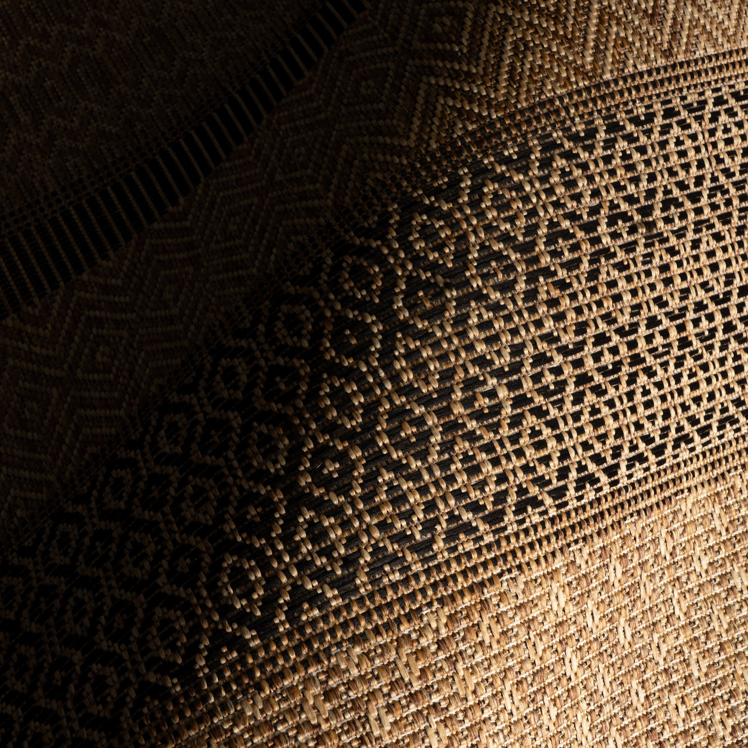Vielle Modern Abstract Indoor/Outdoor Rug | Grey Secondary image