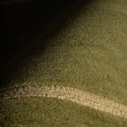 Mira Mid-Century Geometric Rug | Green