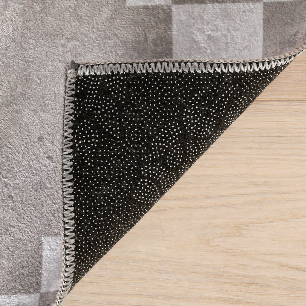 Juni Southwestern Geometric Washable Rug | Taupe