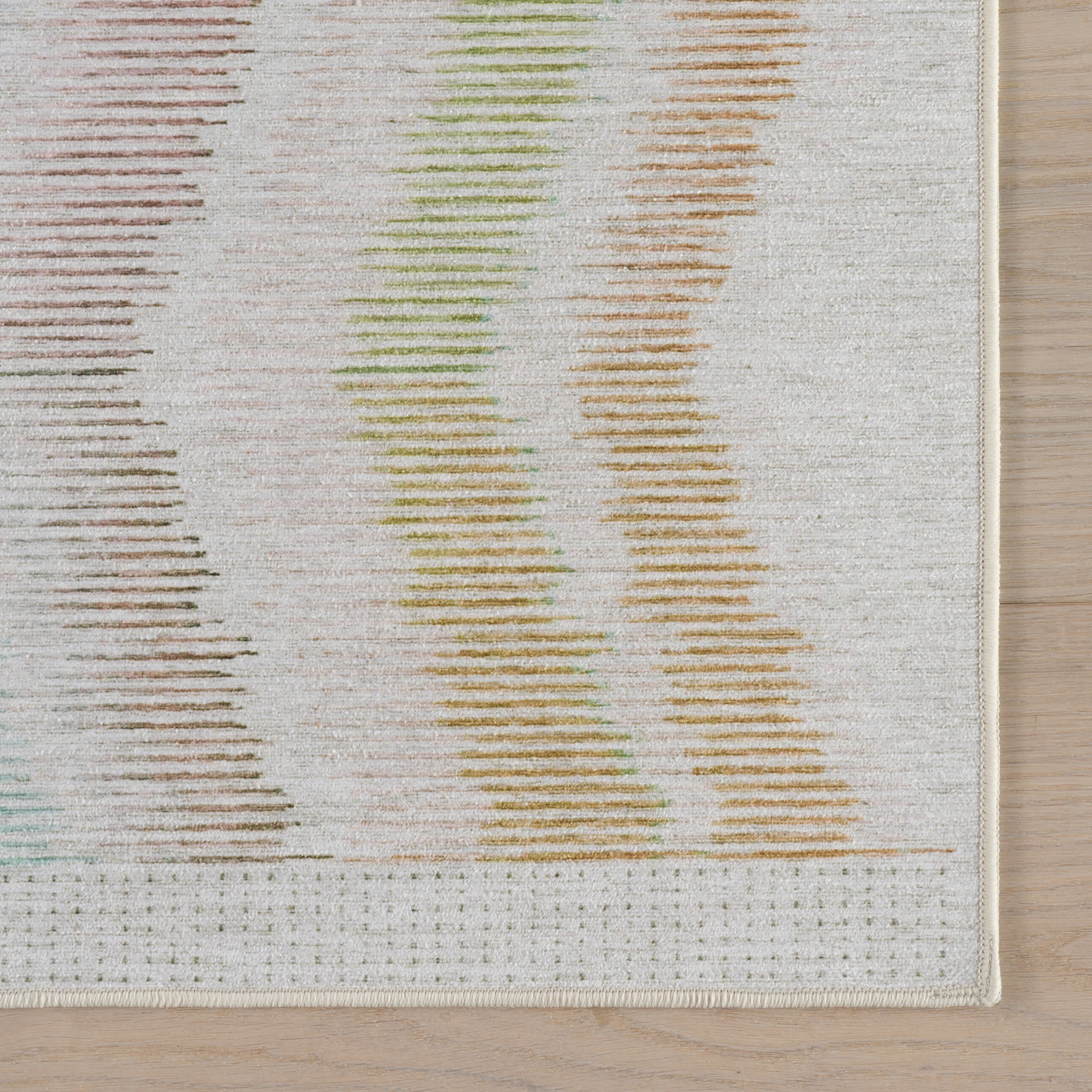 Chevron Machine Washable Rug | Multi