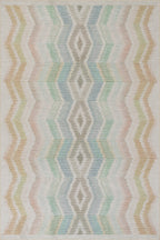 Chevron Machine Washable Rug | Multi