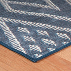 Guthrie Machine Washable Rug | Navy