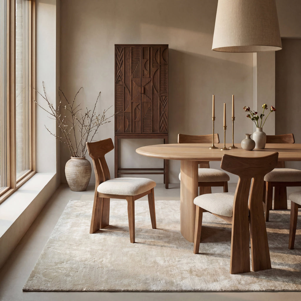 Washable Solid Shag Rug | Cream