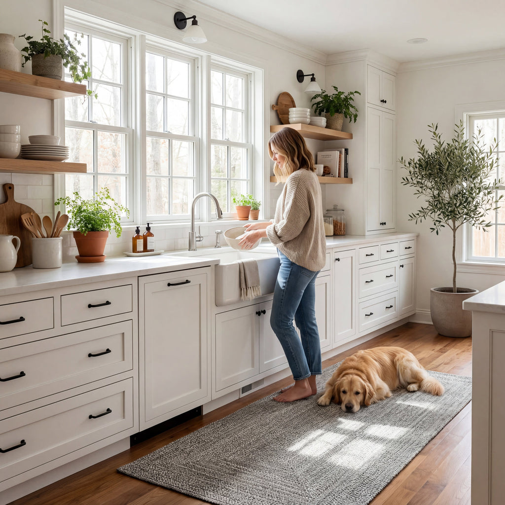 Everywhere Hand-Braided Indoor/Outdoor Rug | Salt And Pepper