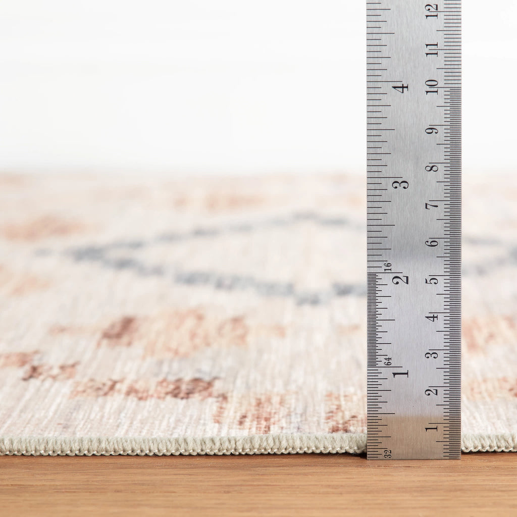 Jelly Roll Machine Washable Rug | Sky