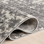 Ruby Distressed Mist Rug | Grey