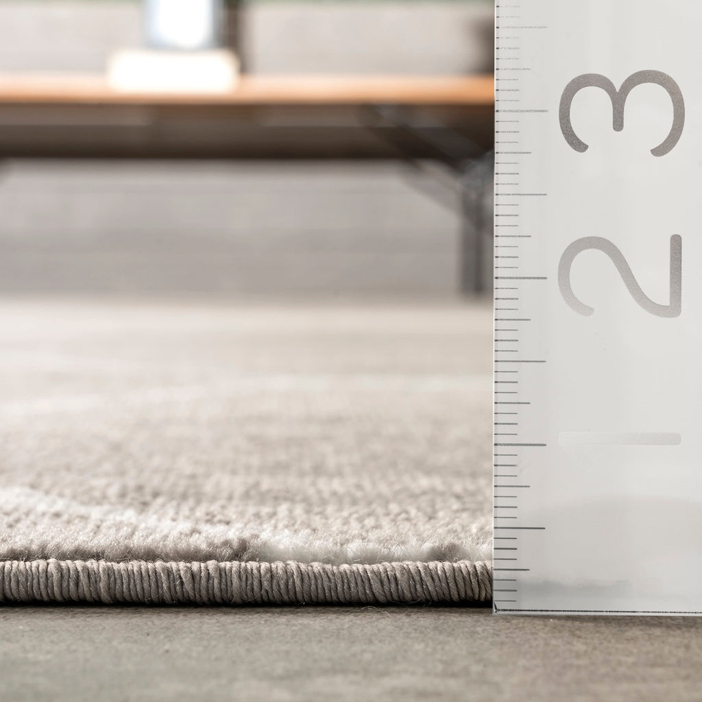 Jacqueline Honeycomb Trellis Rug | Grey