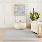 Skipper Stripe Handwoven Indoor/Outdoor Rug | Swedish Blue