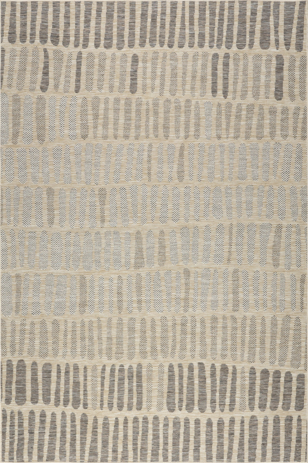 Averie Geometric Indoor/Outdoor Rug | Light Grey