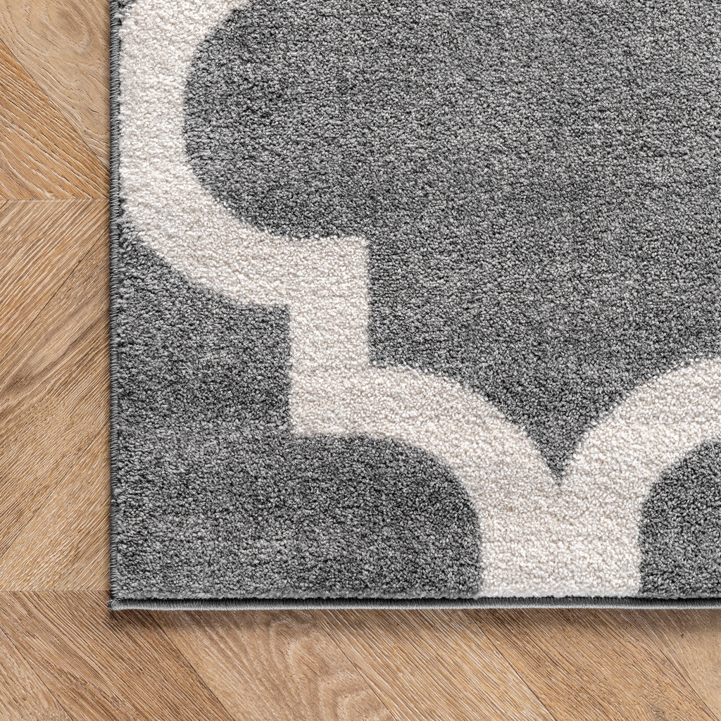 Trellis Rug | Grey
