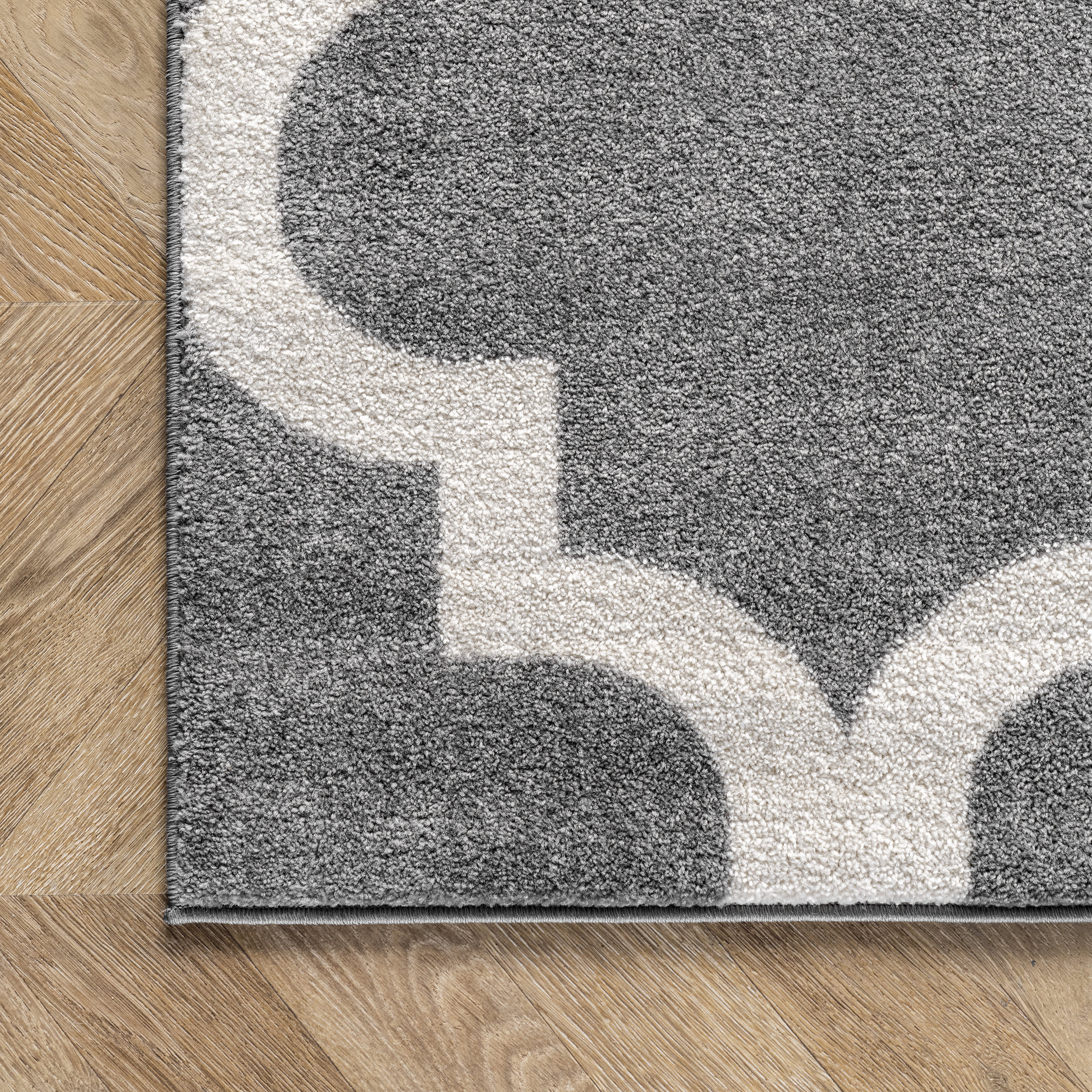Trellis Rug | Grey