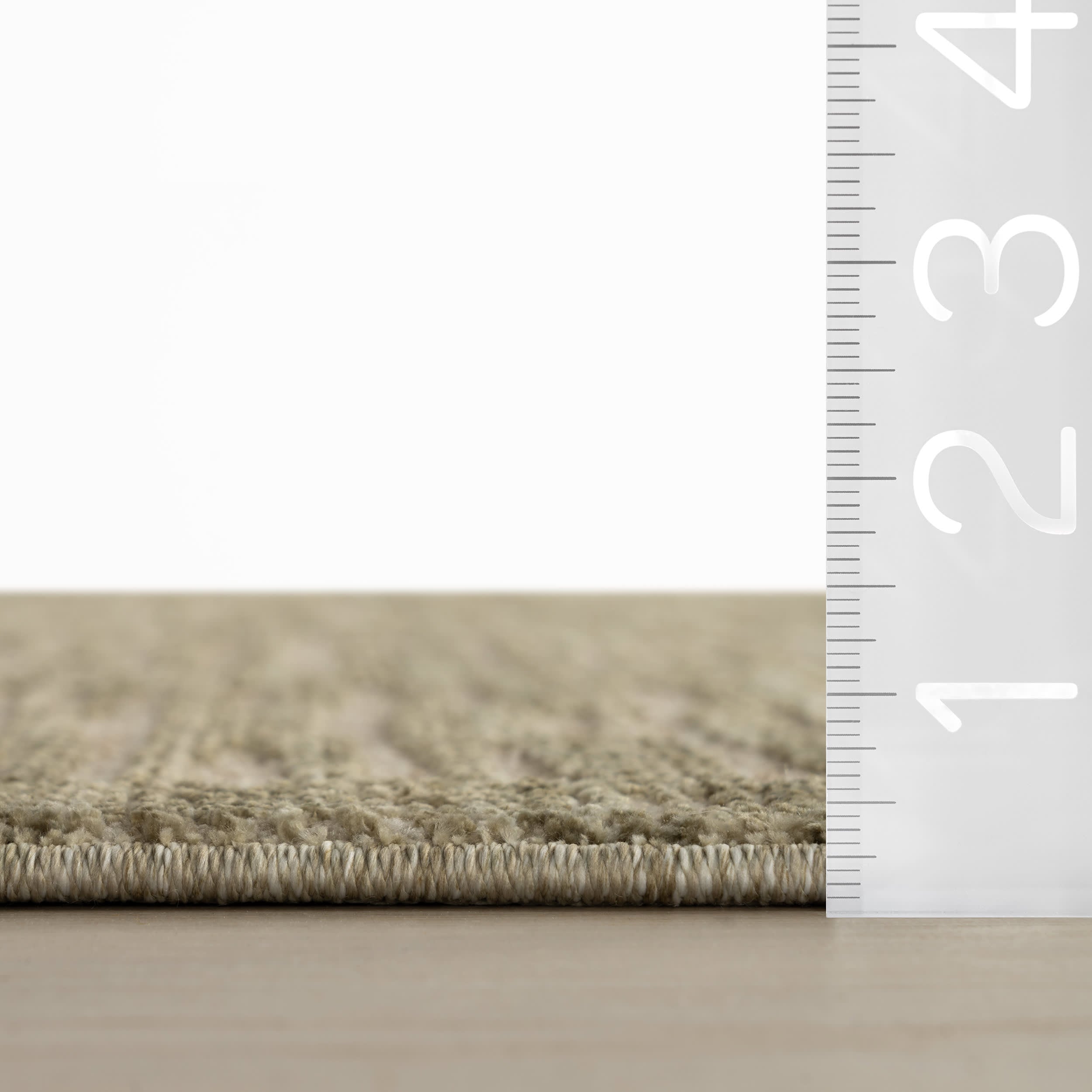 Striata Bohemian Striped Rug | Green