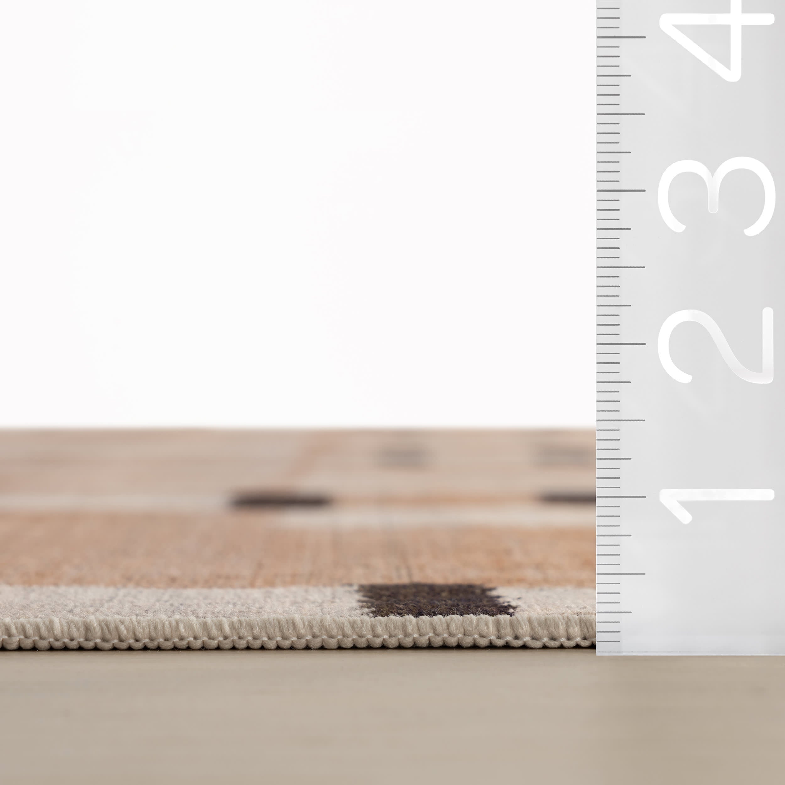 Fexi Bohemian Washable Rug | Natural