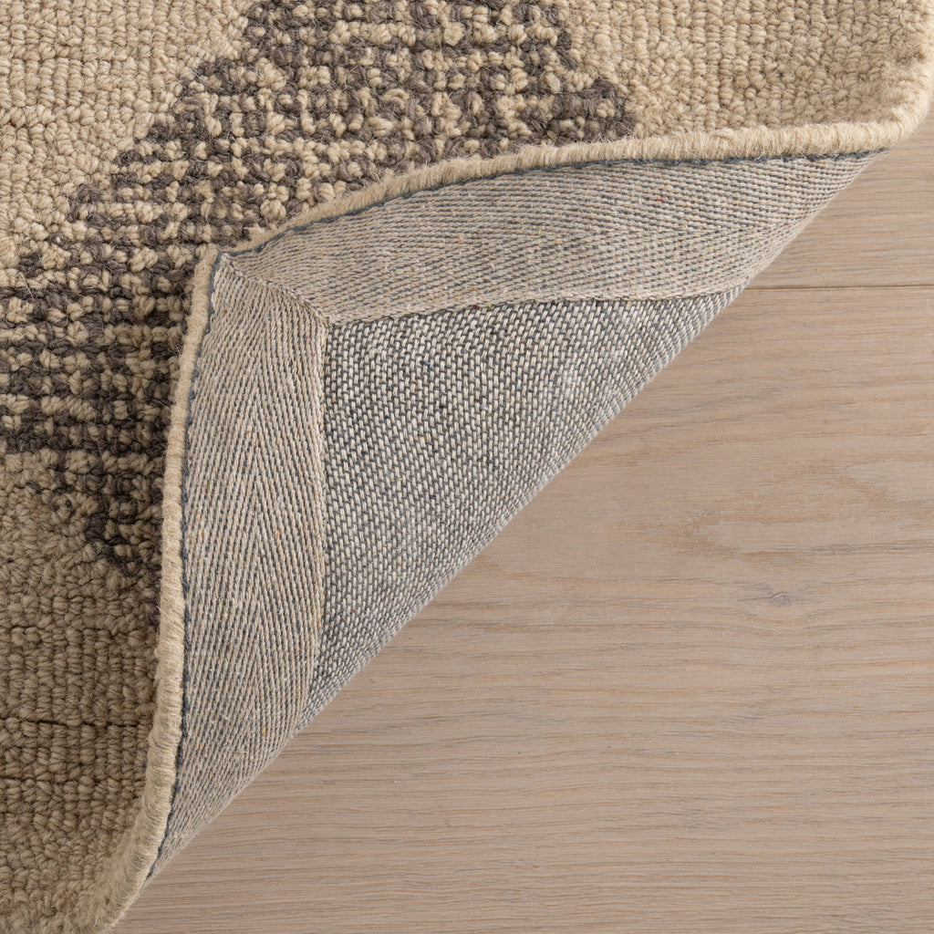 Tova Tufted Diamond Rug | Sand