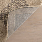 Tova Tufted Diamond Rug | Sand