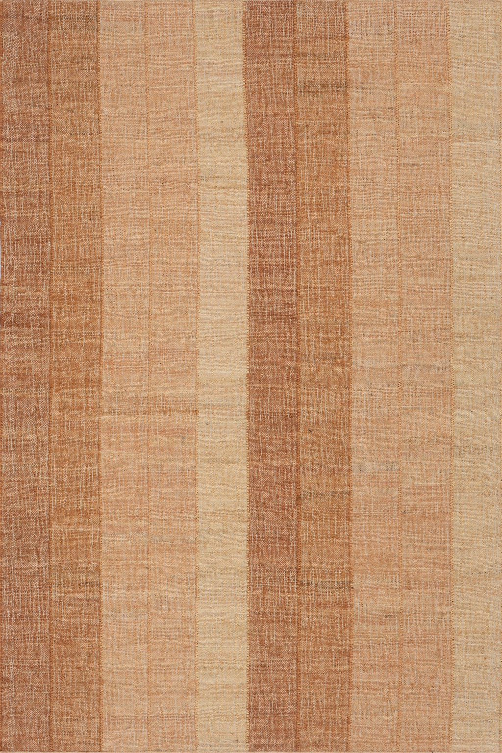 Tayo Modern Striped Indoor Rug | Orange