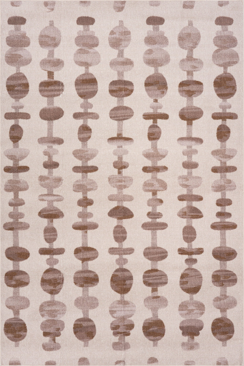 Fanice Bohemian Washable Rug | Brown