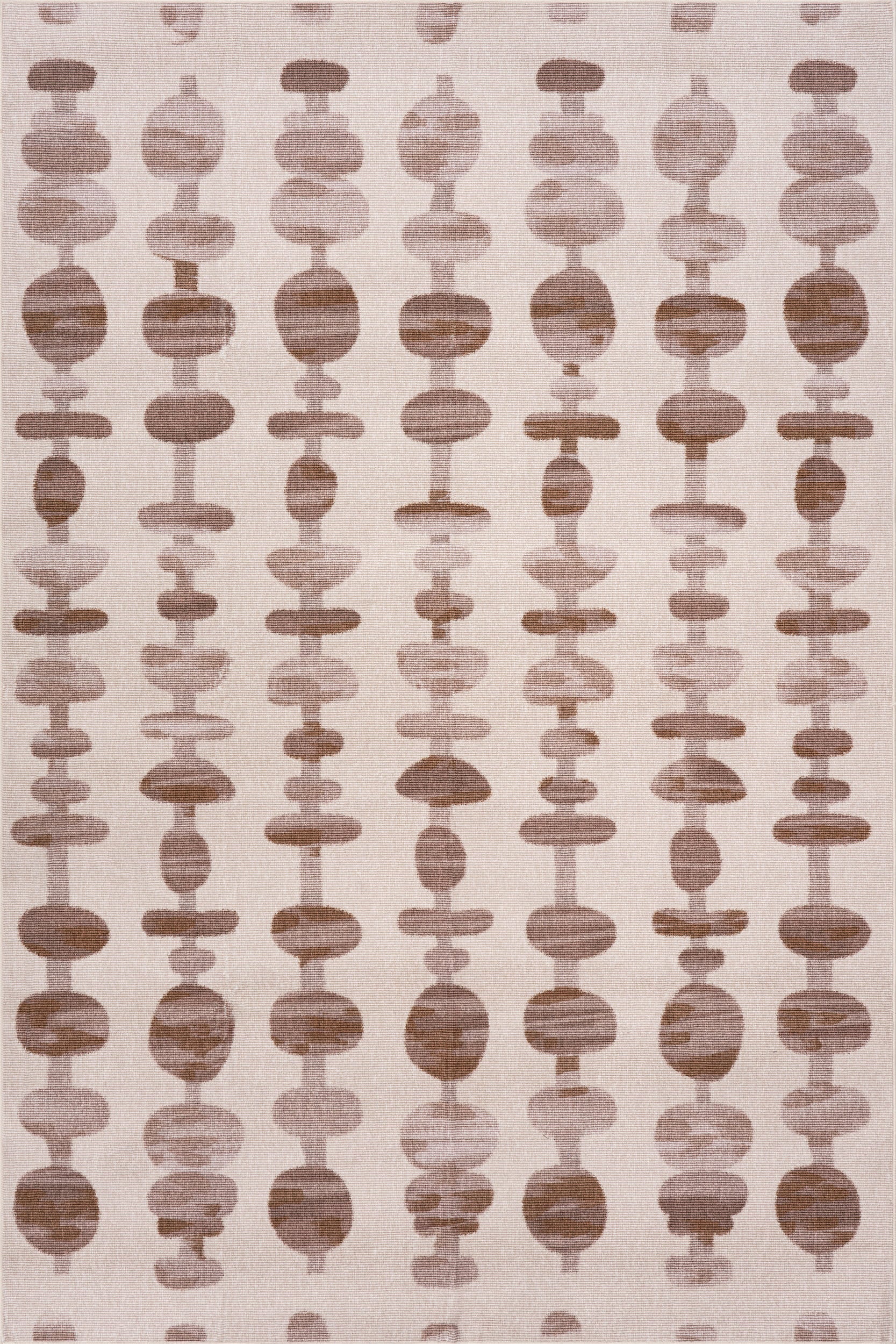 Fanice Bohemian Washable Rug | Brown