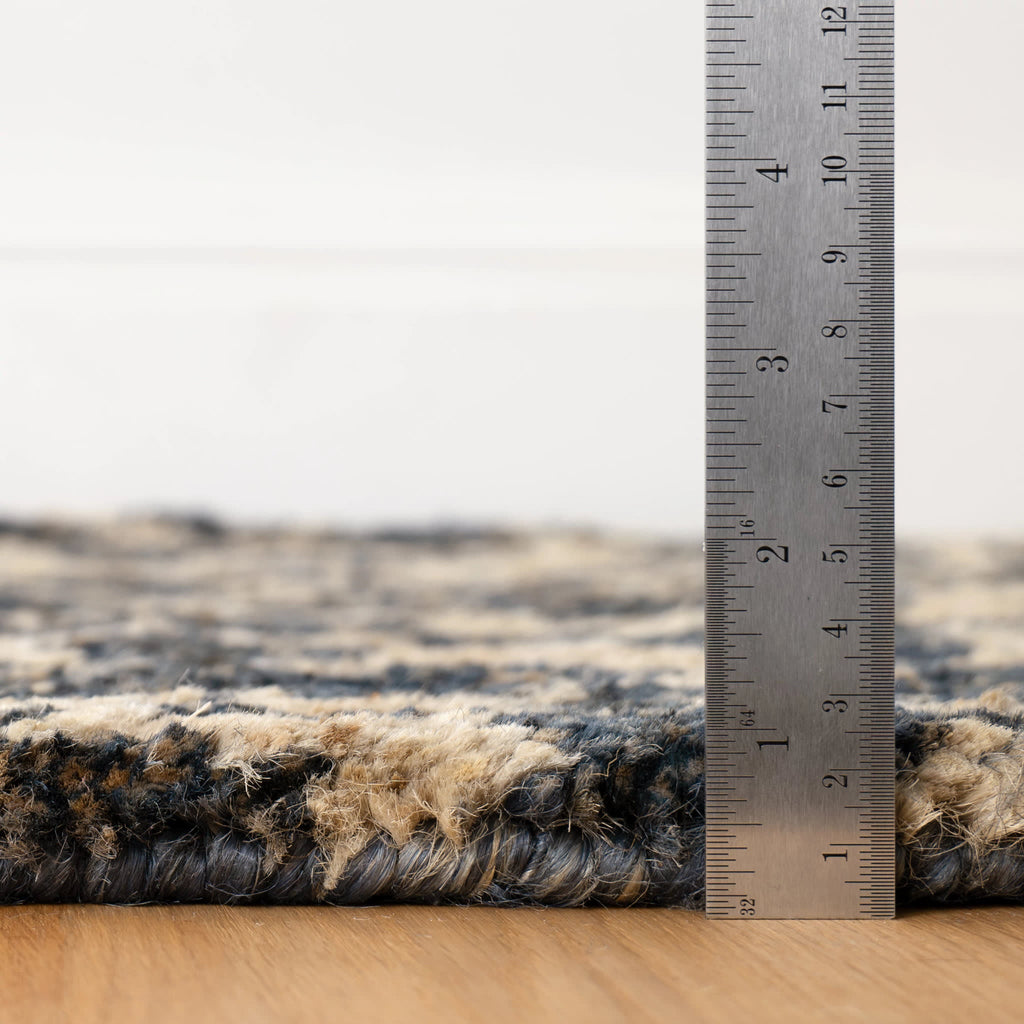 Stormi Hand Knotted Jute Rug | Indigo