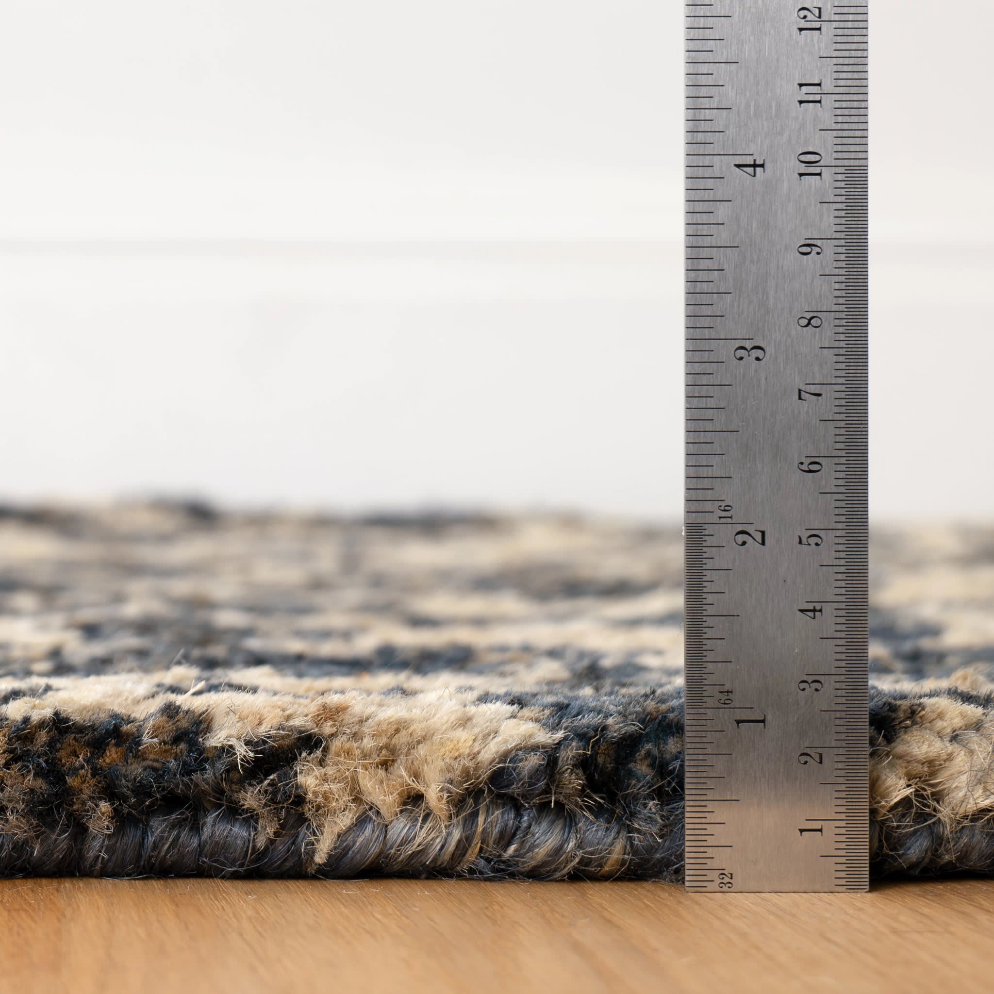 Stormi Hand Knotted Jute Rug | Indigo