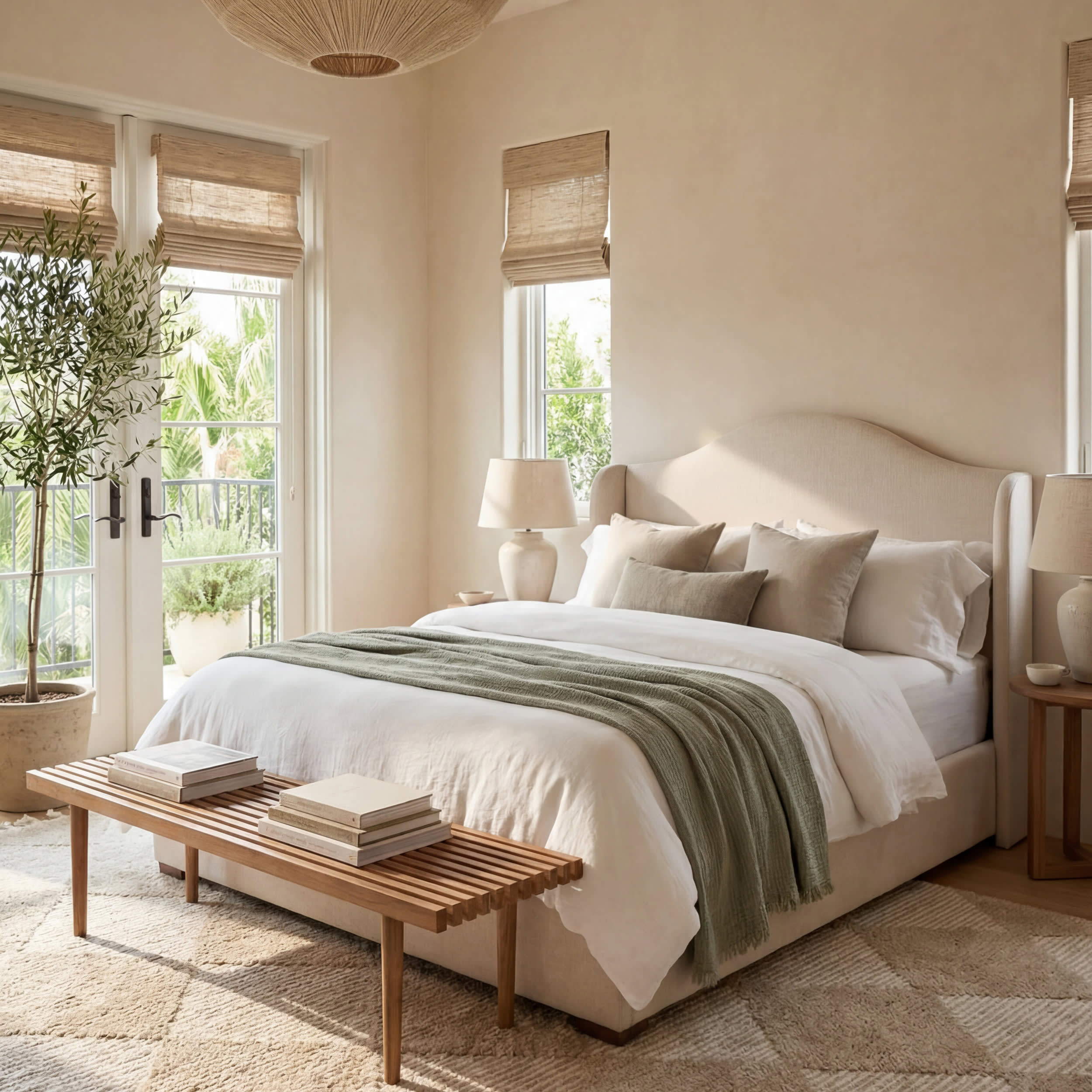 Aylin Diamond Tasseled Rug | Beige