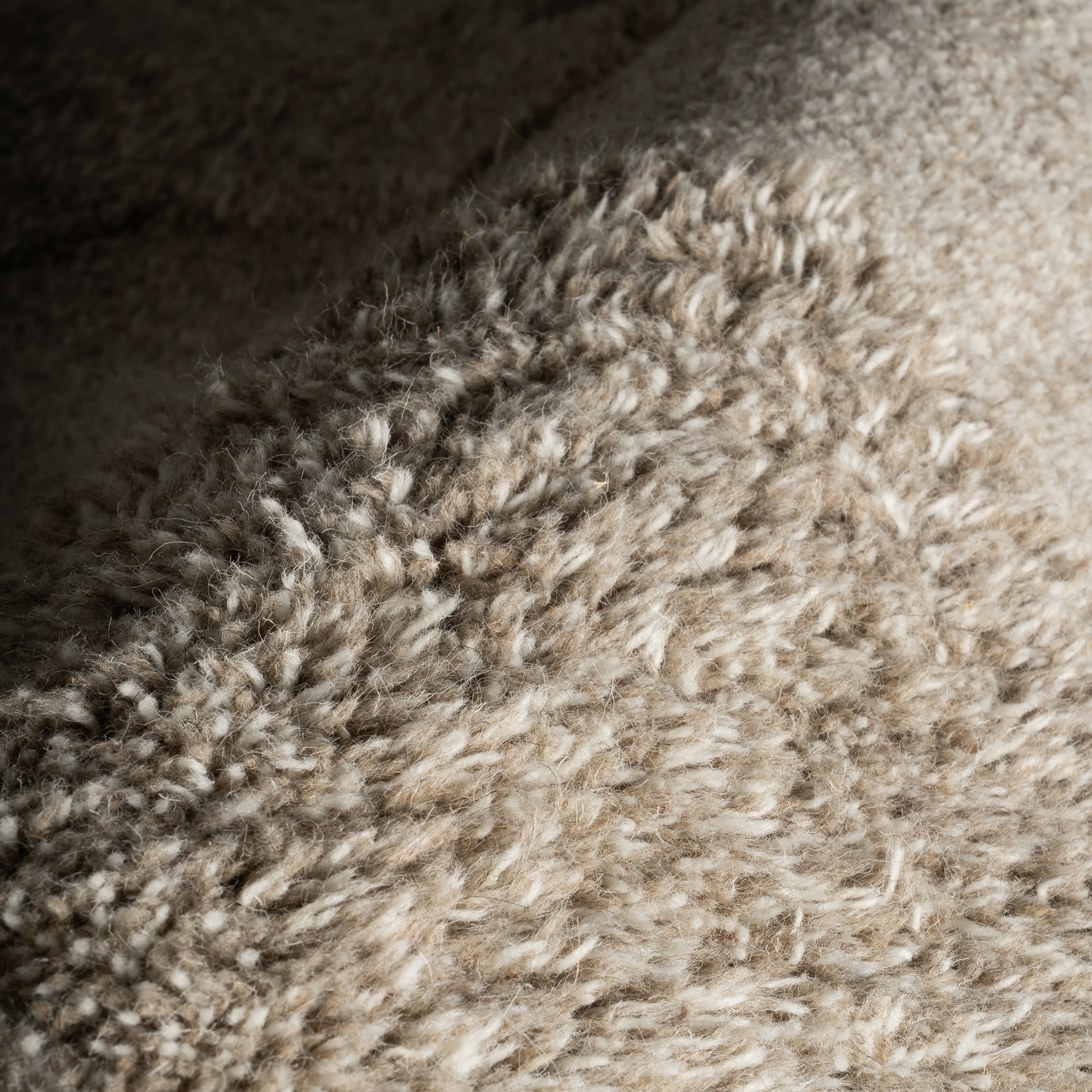 Sorvelle Modern Solid Wool Rug | Grey