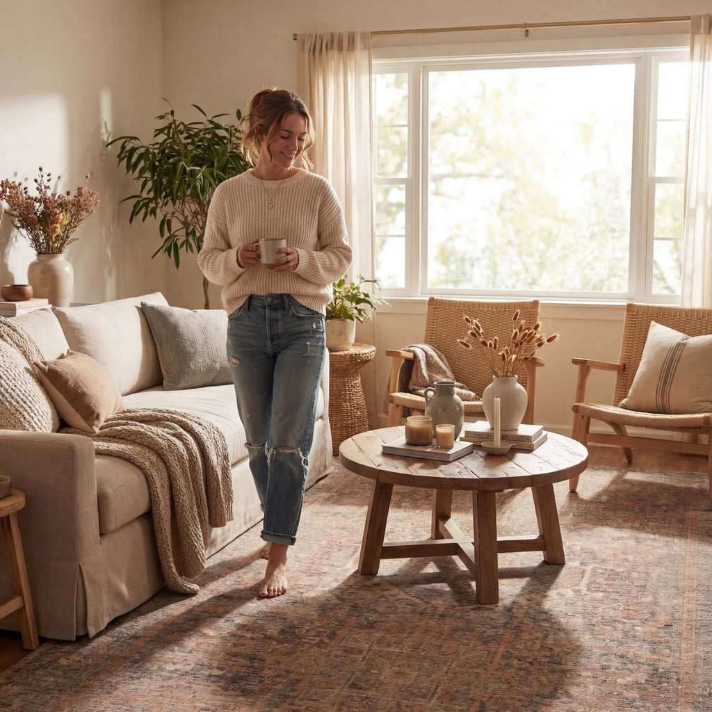 Wavi Medallion Rug | Multicolor