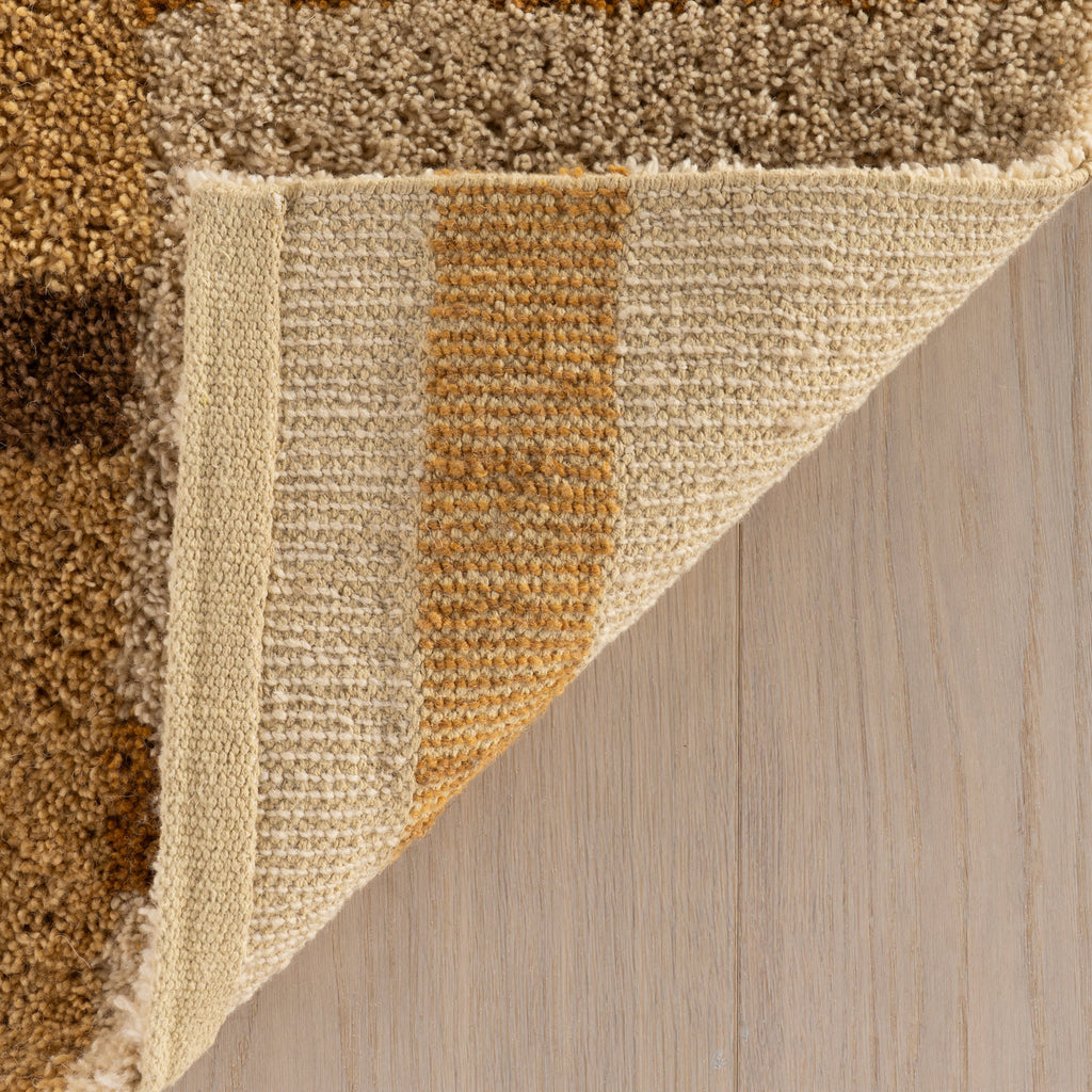 Saga Geometric Rug | Amber