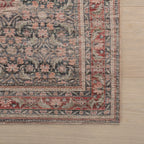 Merit Traditional Medallion Rug | Red