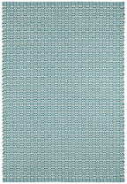 Miss Muffet Handwoven Cotton Rug | Teal