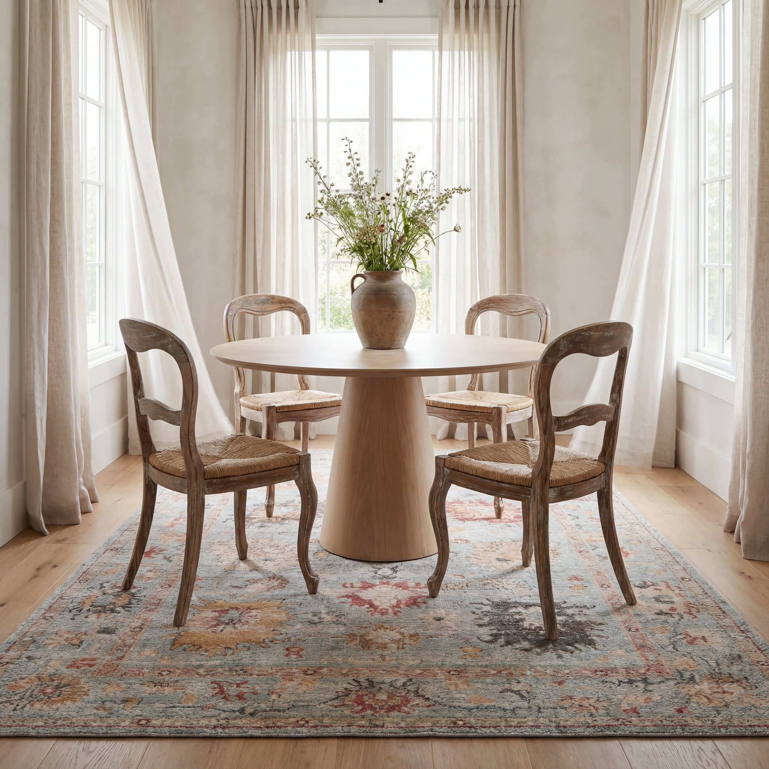 Eira Hand Loomed Wool Rug | Multicolor