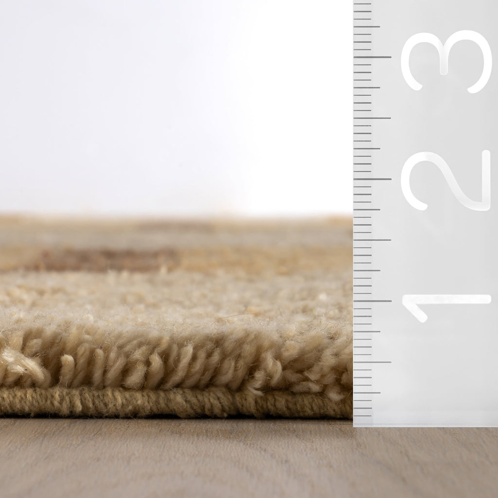 Saga Geometric Rug | Amber