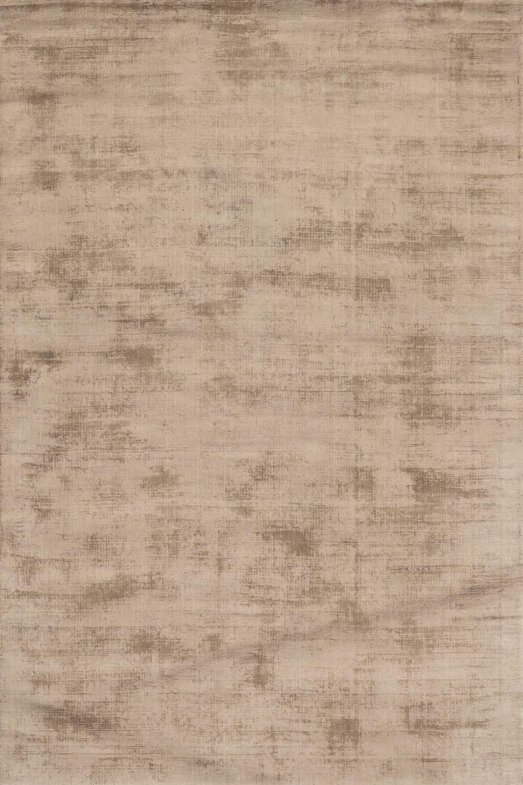 Alva Hand Loom Knotted Viscose Rug | Taupe