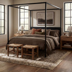 JuJu Tasseled Wool Rug | Brown