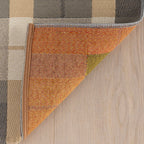 Sundara Modern Plaid Indoor/Outdoor Rug | Blue