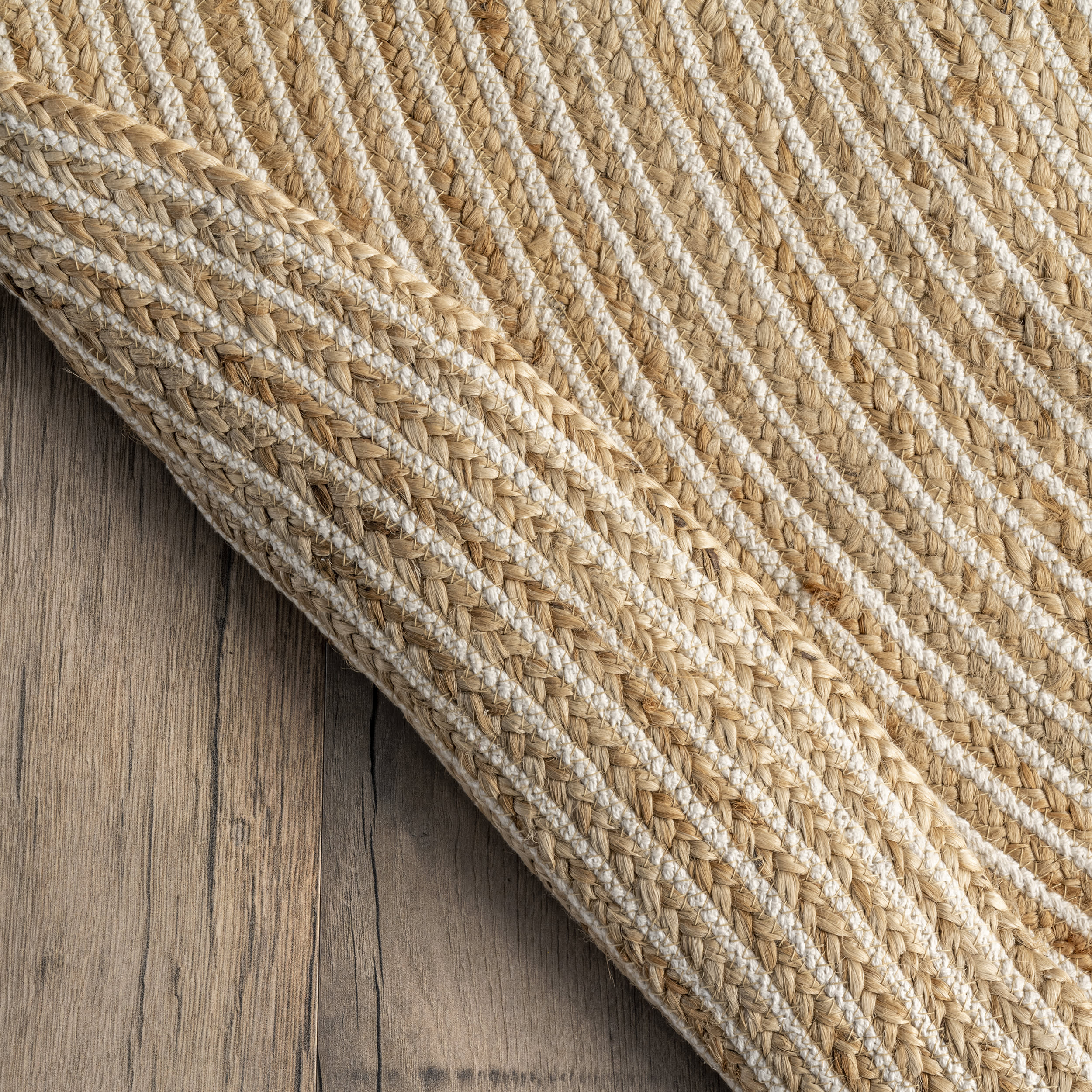 Kate Jute Braided Rug | Natural Secondary image