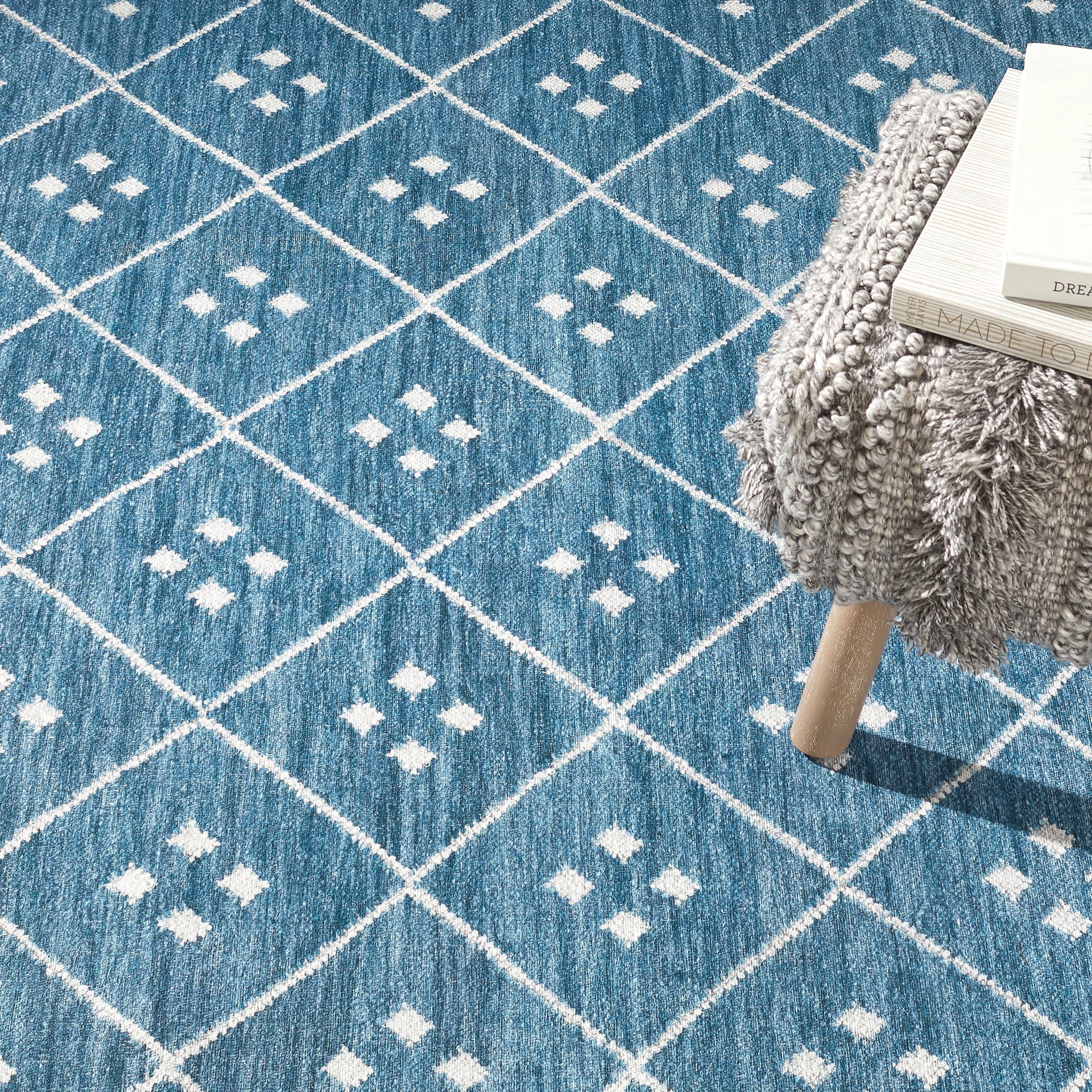 Kota Machine Washable Rug | Indigo