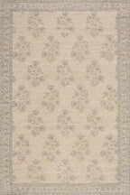 Sylv Textured Floral and Paisley Rug | Ivory