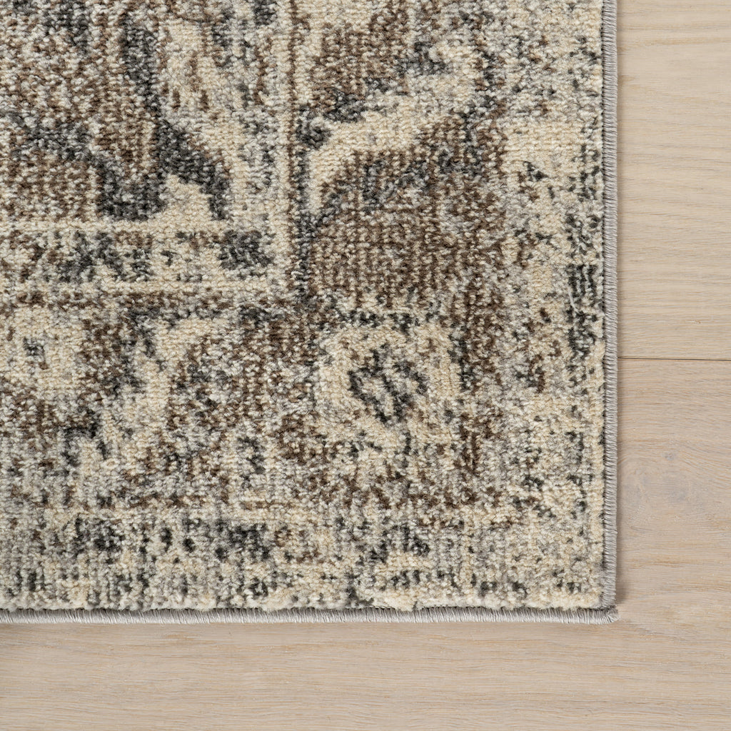 Mosaic Medallion Rug | Grey