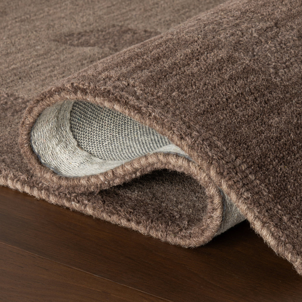 Vinel Modern Abstract Rug | Brown