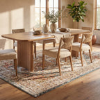 Fading Herati Medallion Rug | Beige