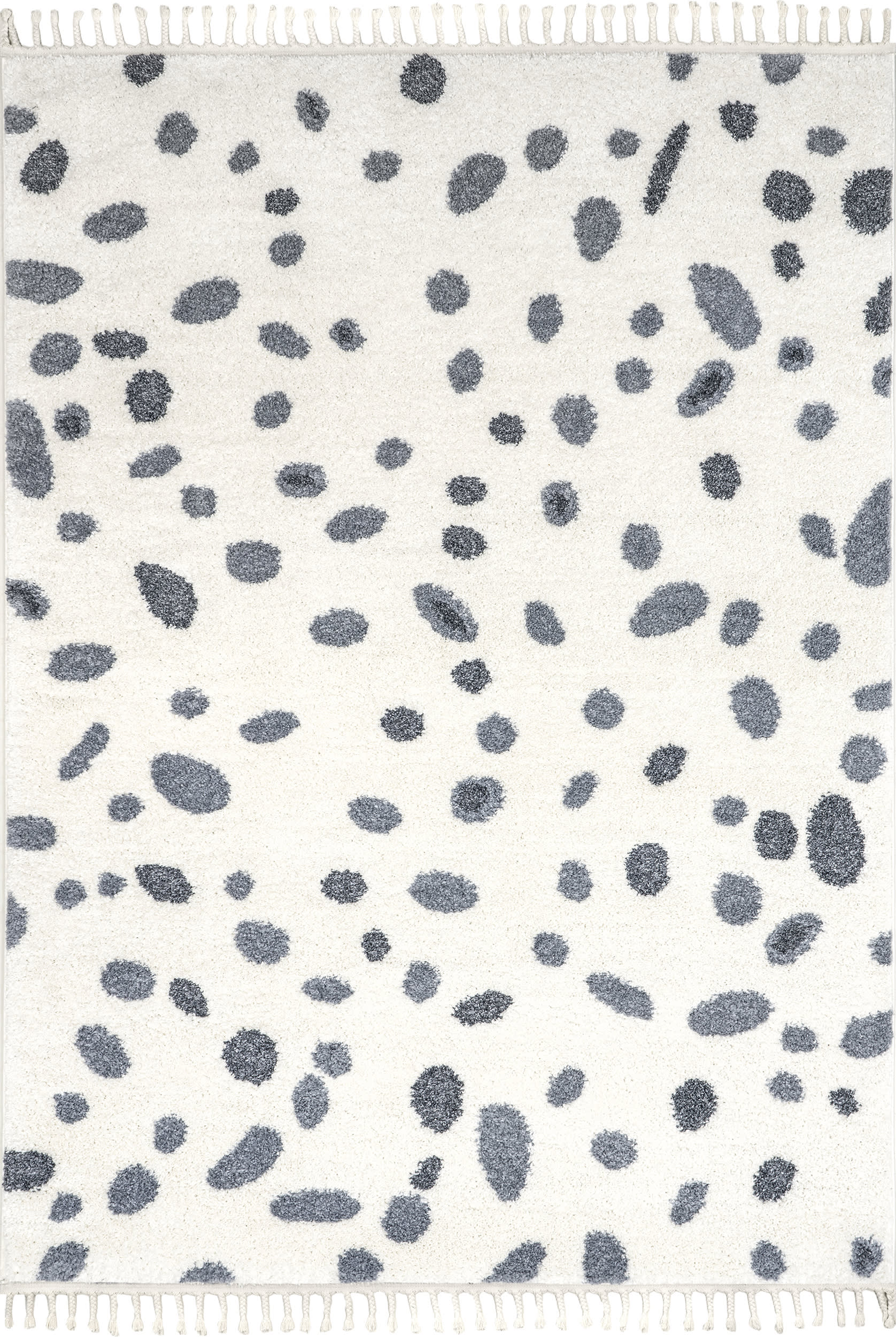 Brea Speckled Tasseled Rug | Beige Main image
