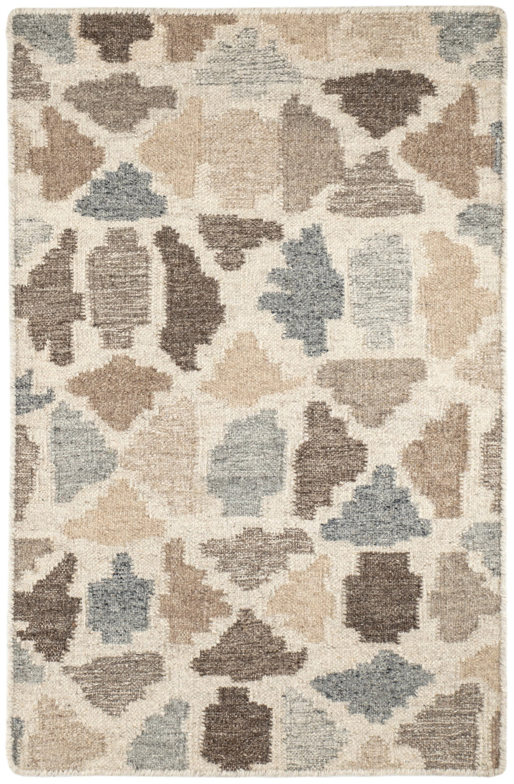Rufus Stone Kilim Handwoven Wool Rug | Natural