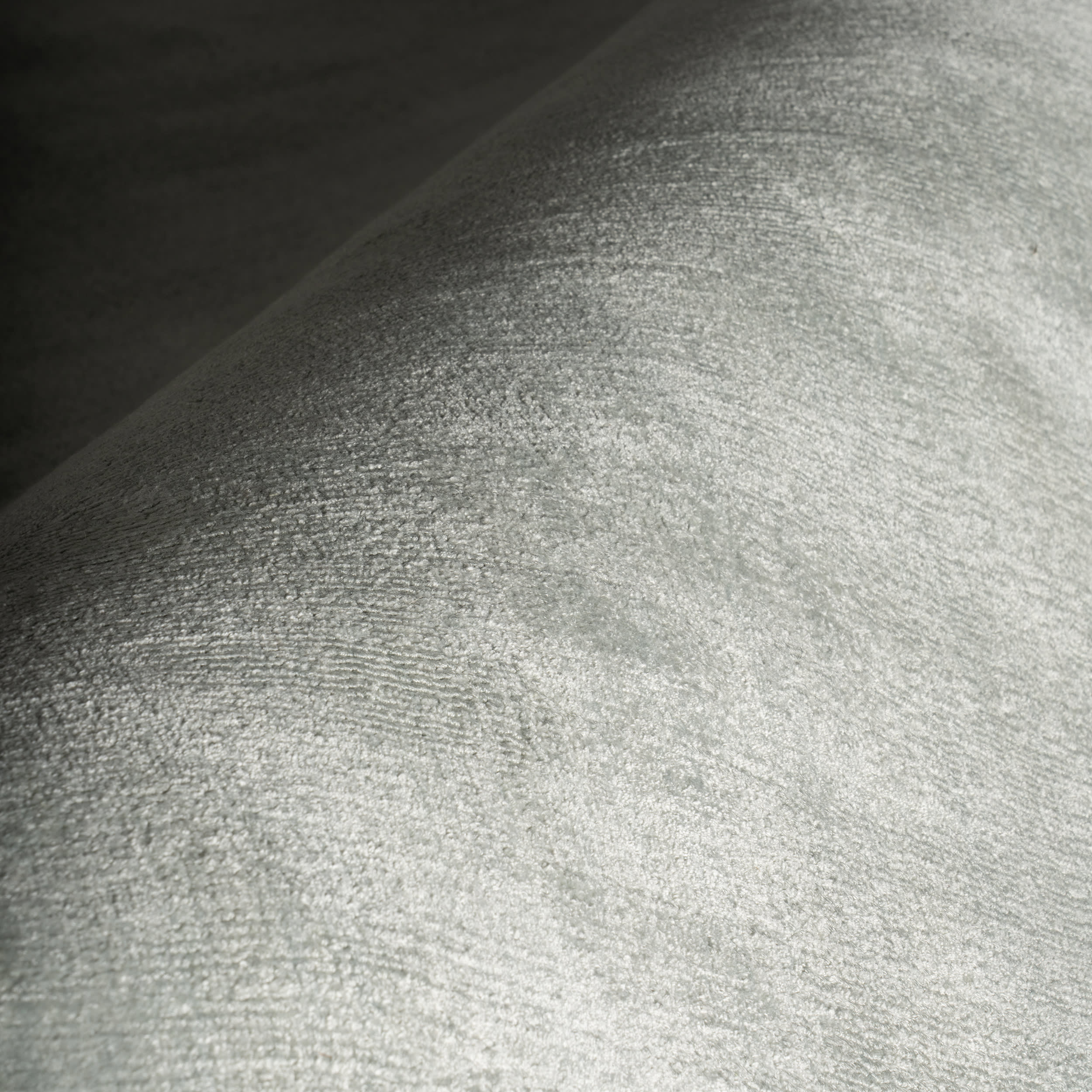 Alva Hand Loom Knotted Viscose Rug | Sky