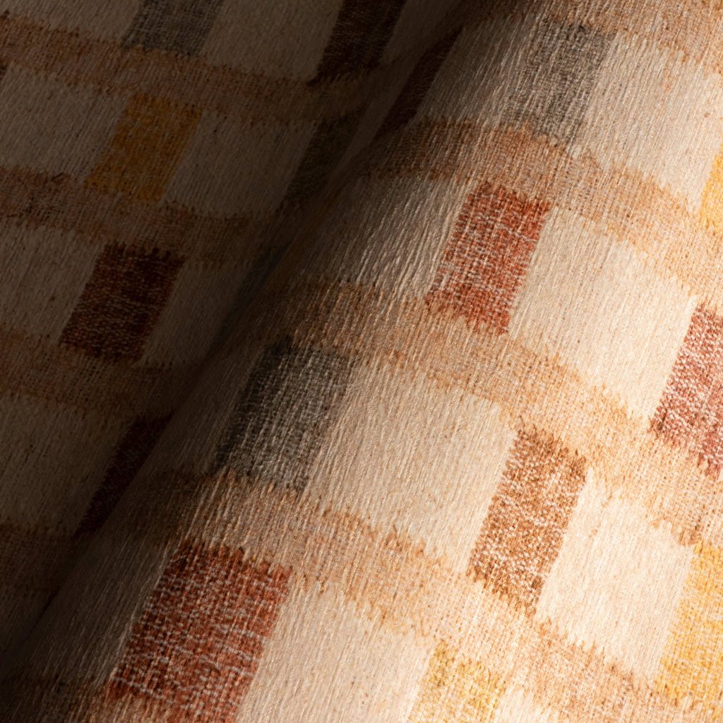 Virey Bohemian Geometric Washable Rug | Multicolor
