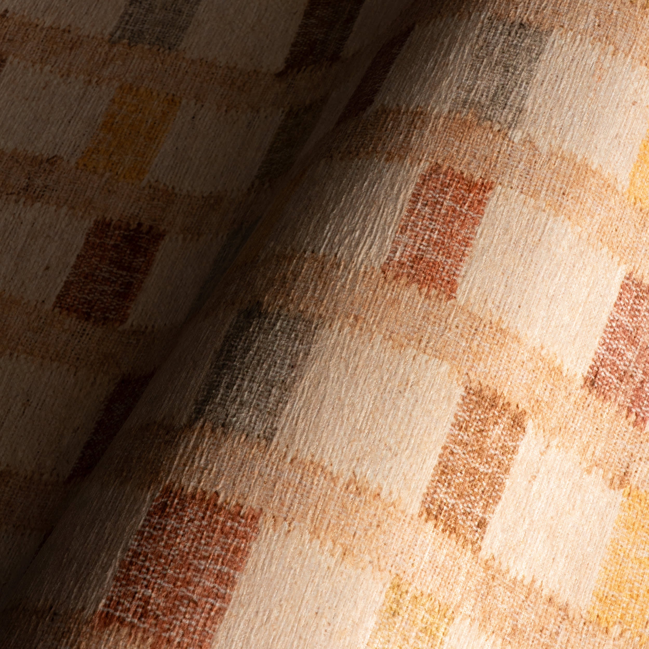 Virey Bohemian Geometric Washable Rug | Multicolor
