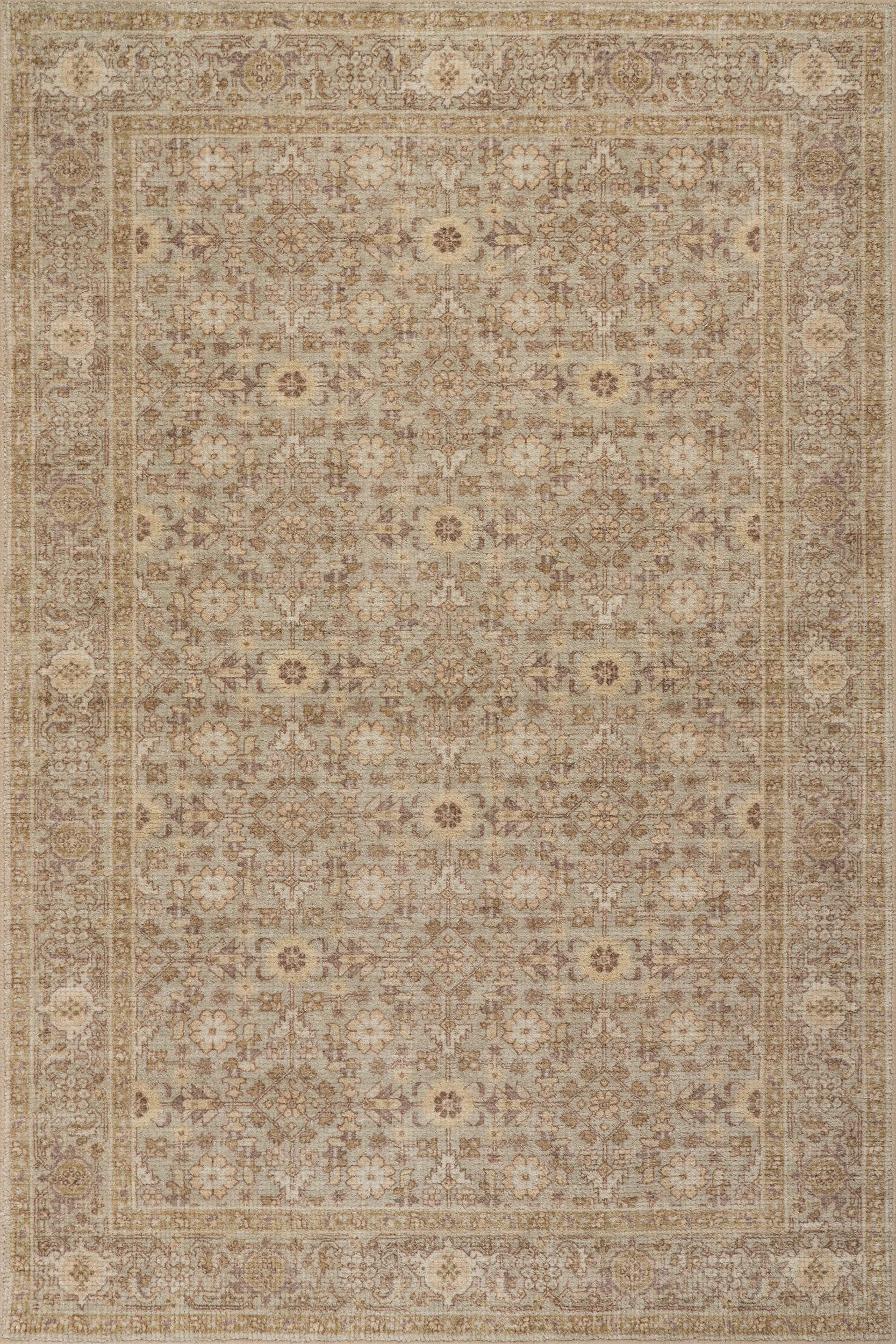 Maela Hand Tuffted Wool Rug | Beige