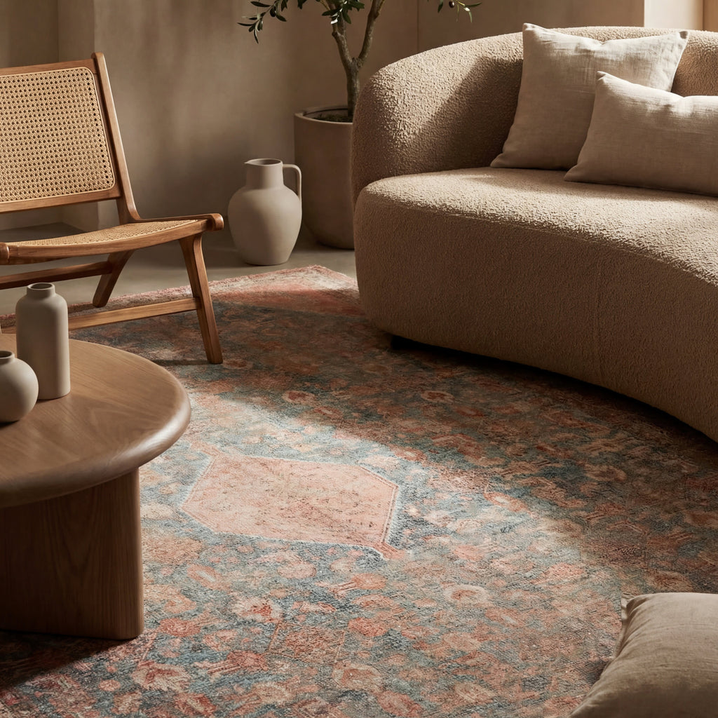 Wesa Medallion Rug | Multicolor